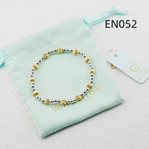 Enewton Gold Watermelon Bead & Platinum Bead Mixed Bracelet - Picture 3 of 5